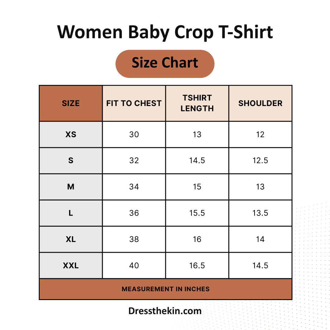 Women Baby Crop T-shirt