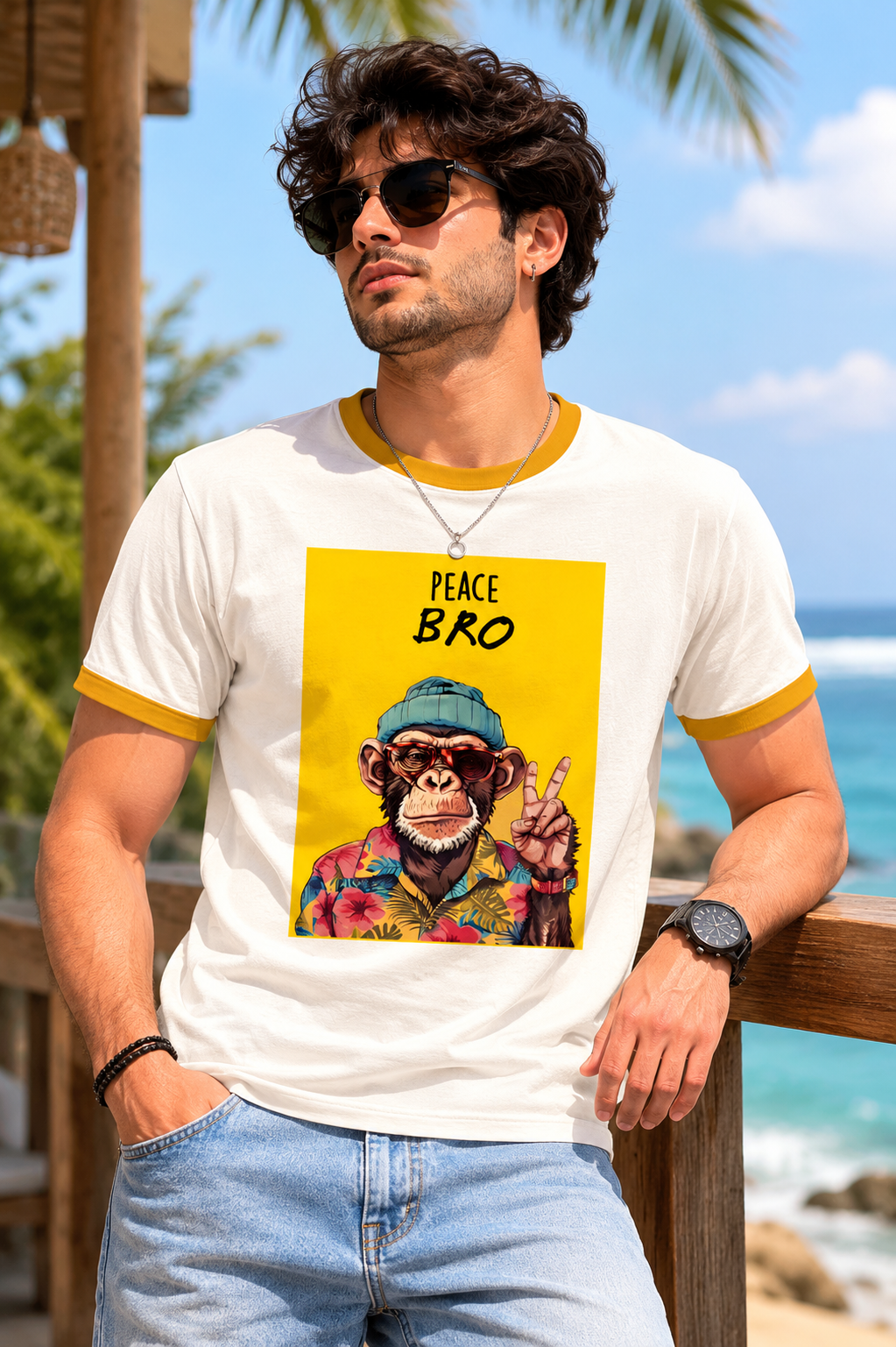 Men Ringer T-Shirt
