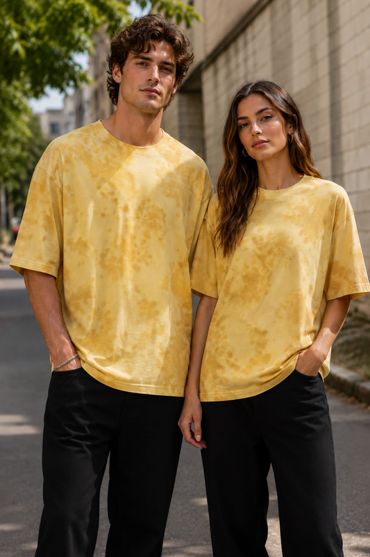 Unisex Tie Dye Oversized T-Shirt