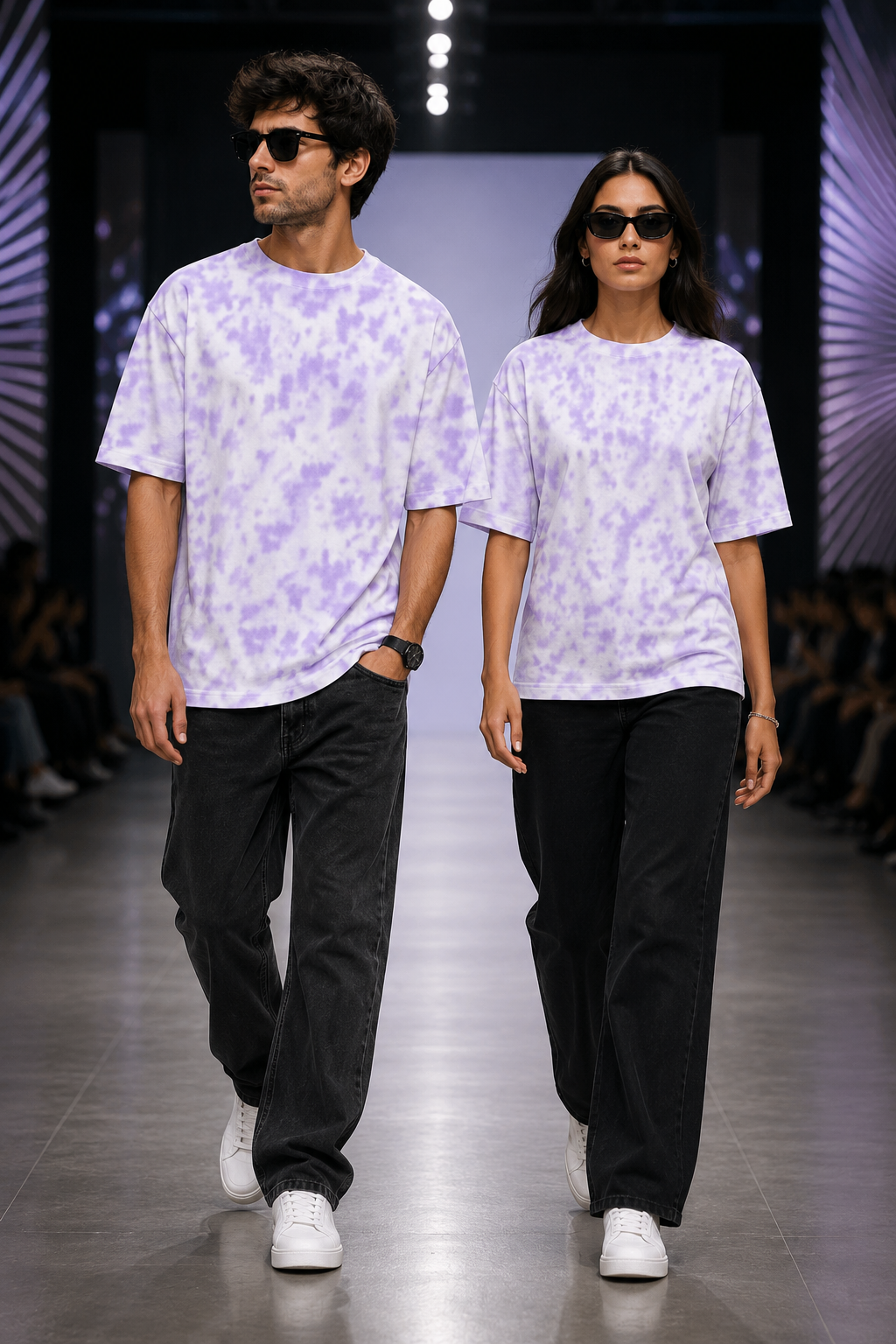 Unisex Tie Dye Oversized T-Shirt