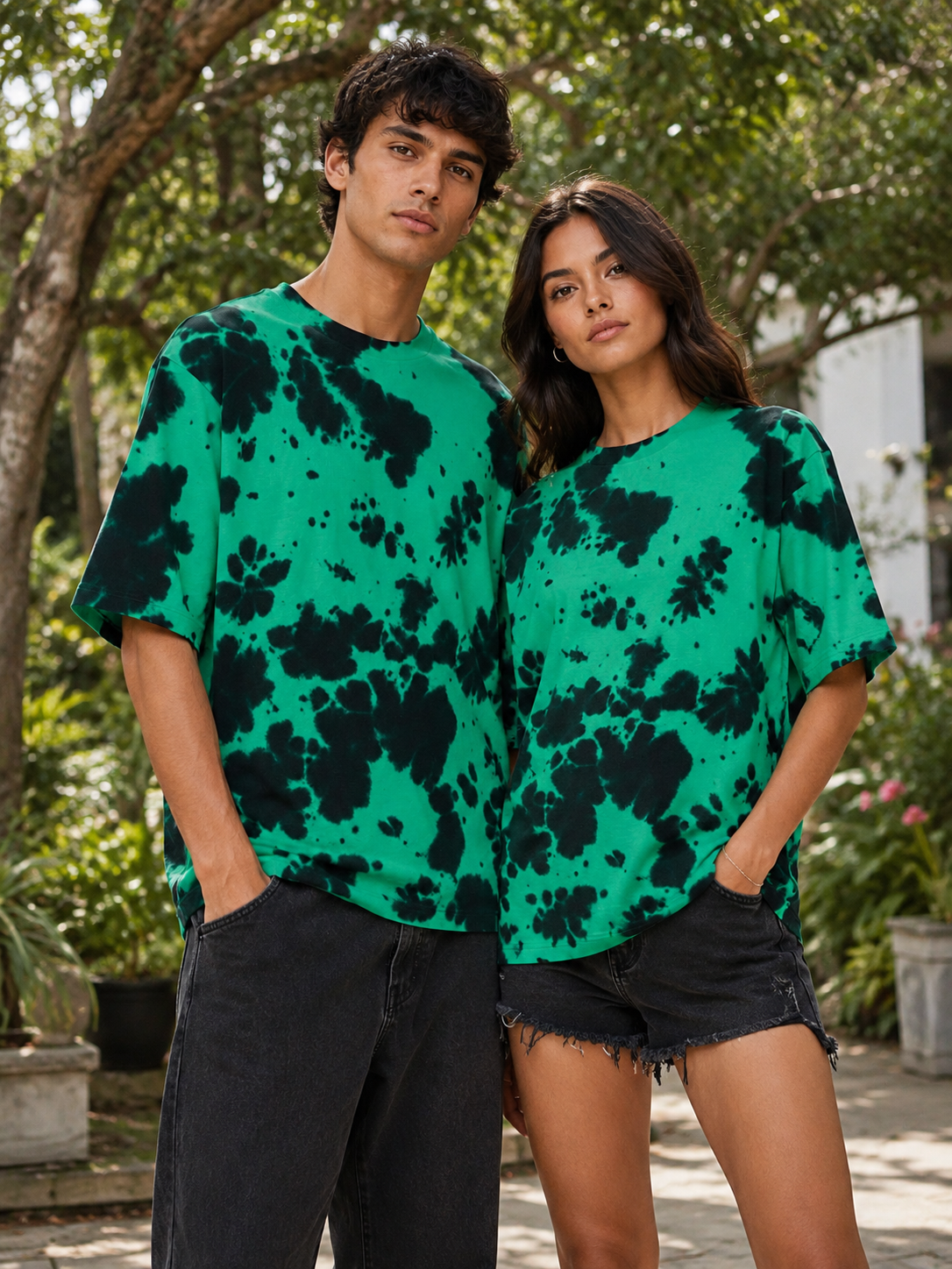 Unisex Tie Dye Oversized T-Shirt