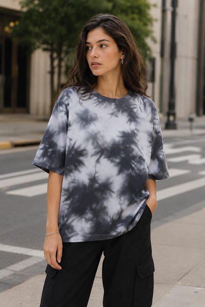 Unisex Tie Dye Oversized T-Shirt