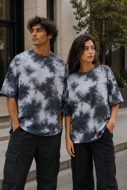 Unisex Tie Dye Oversized T-Shirt