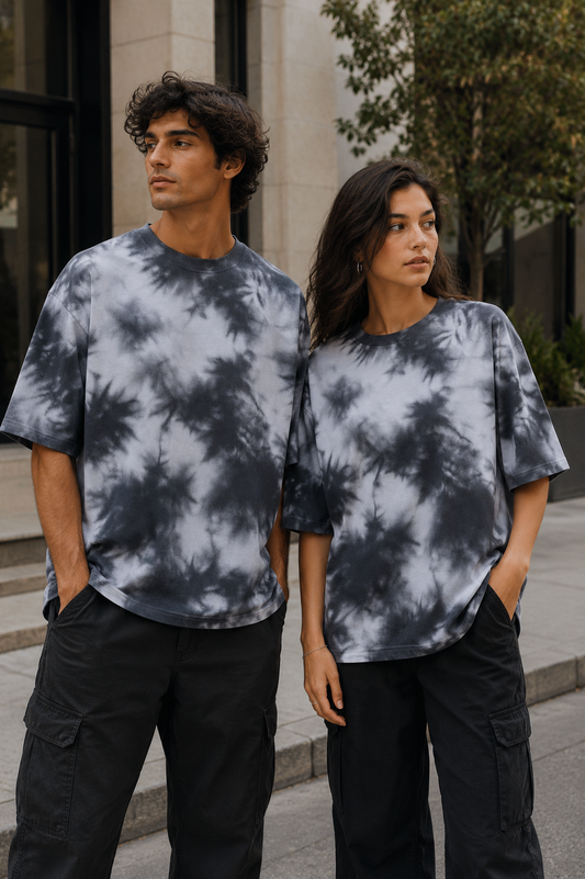 Unisex Tie Dye Oversized T-Shirt